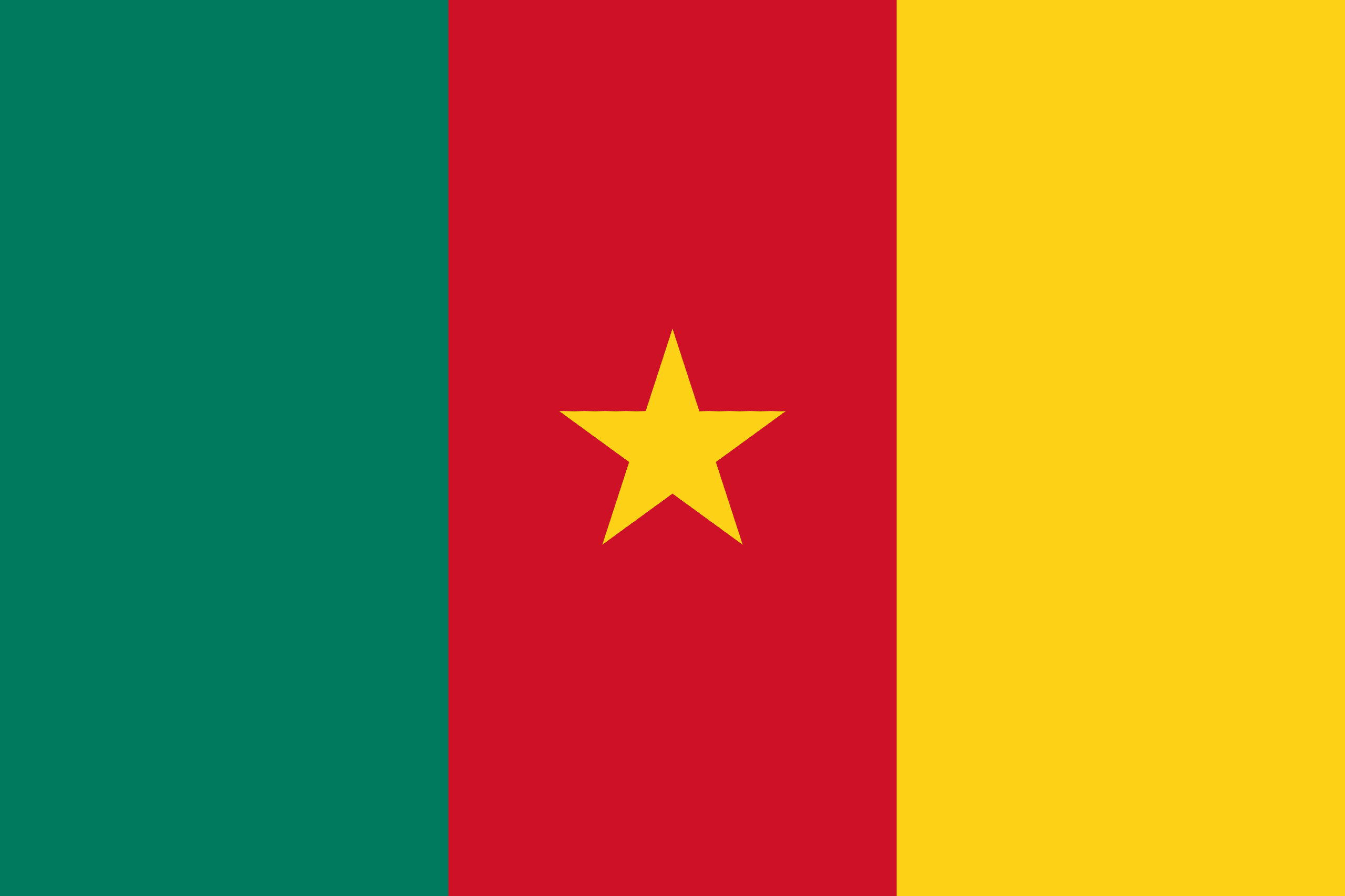 カメルーン共和国 flag