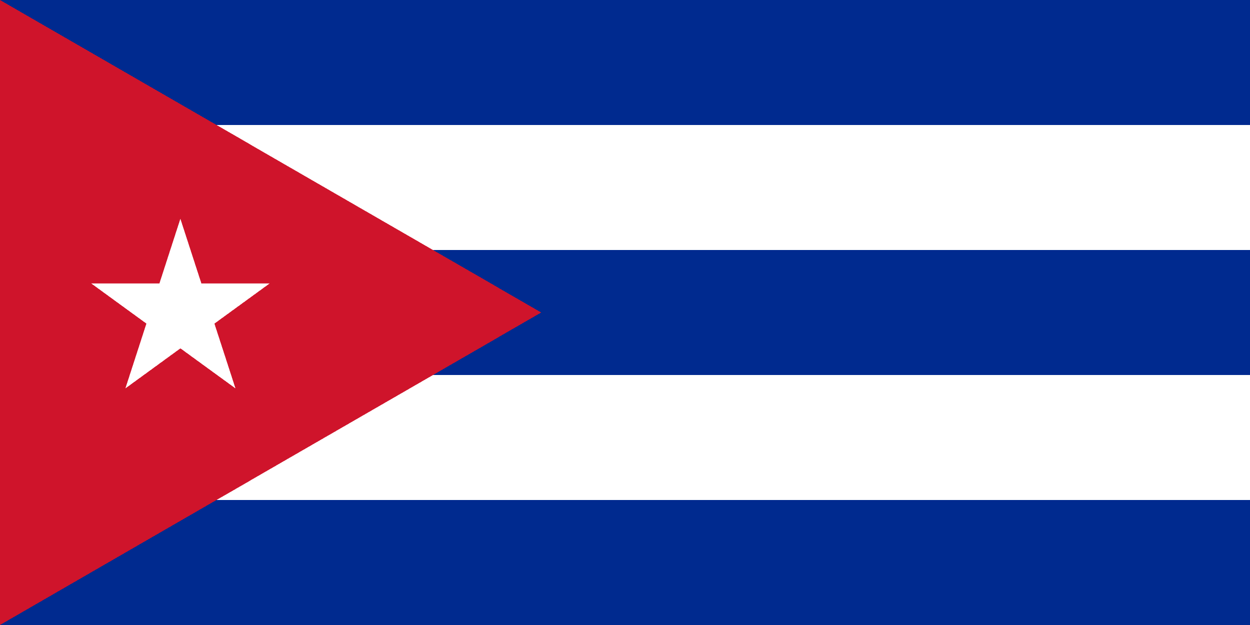 キューバ共和国 flag