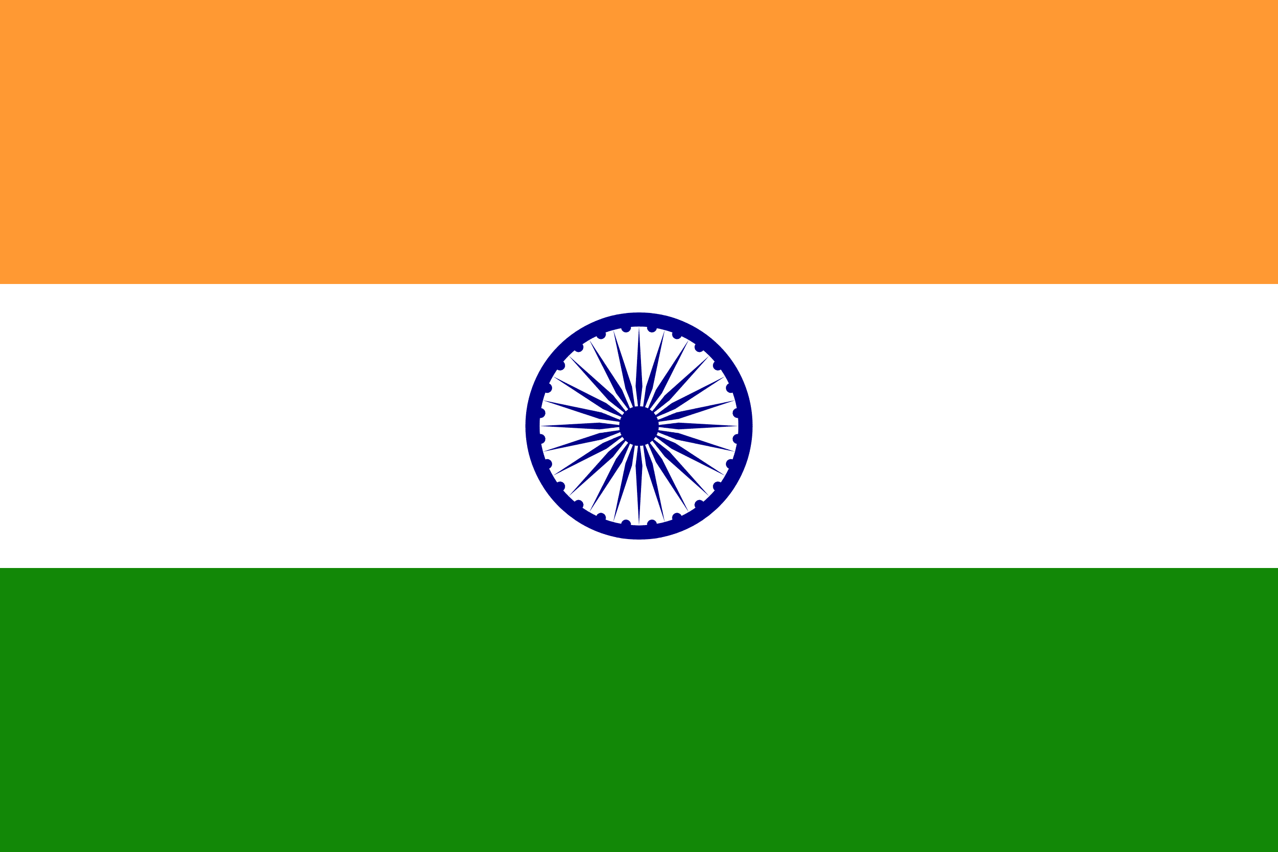 インド共和国 flag
