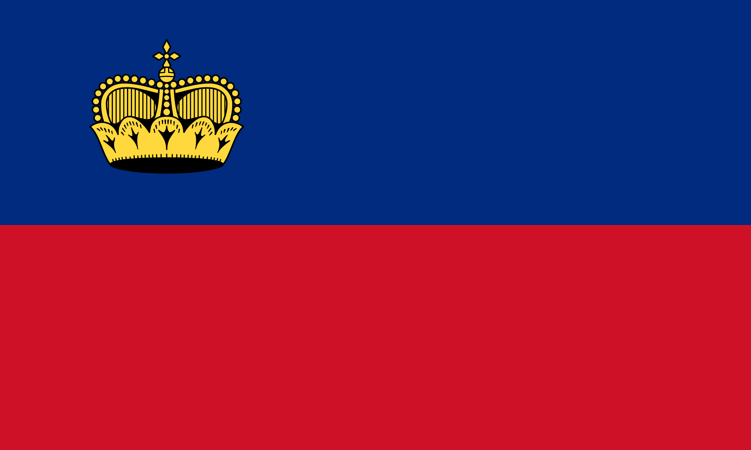 リヒテンシュタイン公国 flag