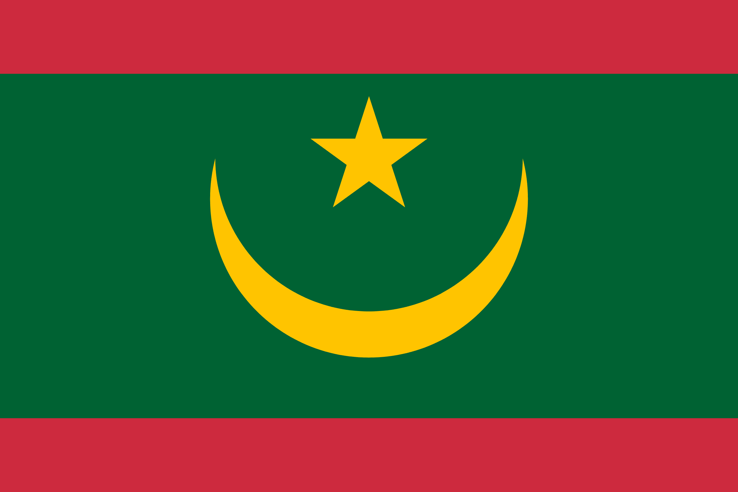 モーリタニア・イスラム共和国 flag