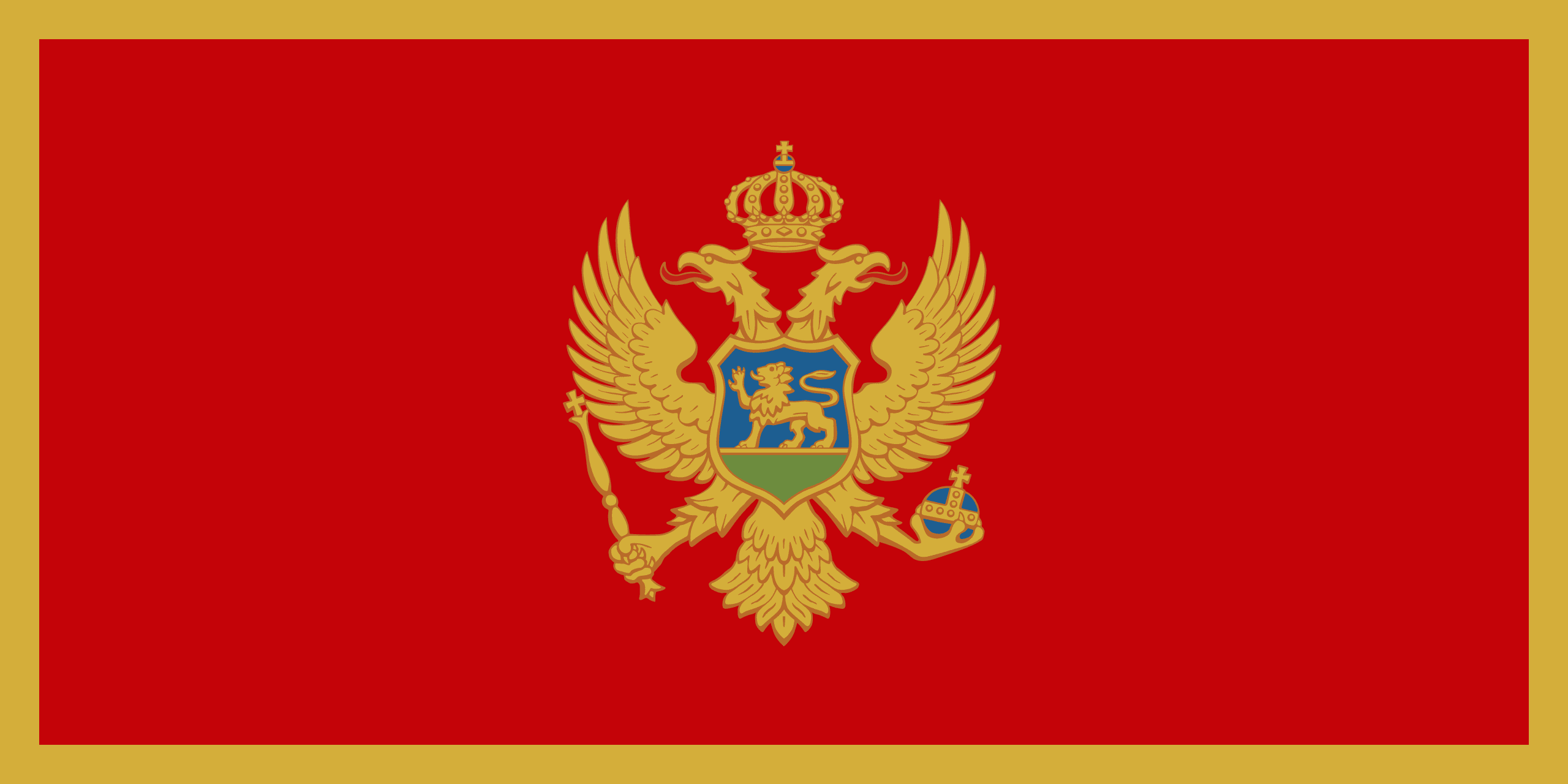 モンテネグロ flag