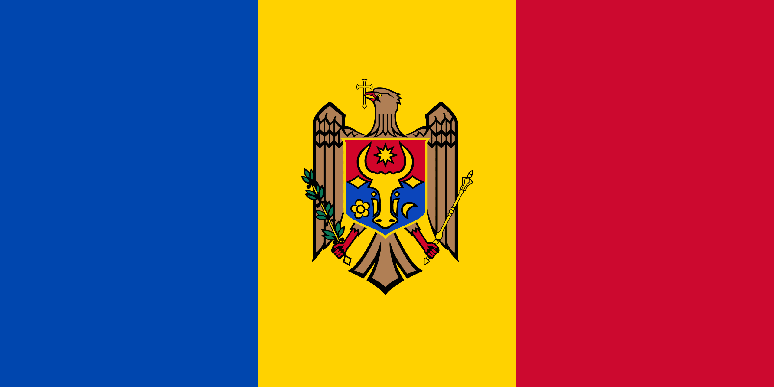 Republic of Moldova flag