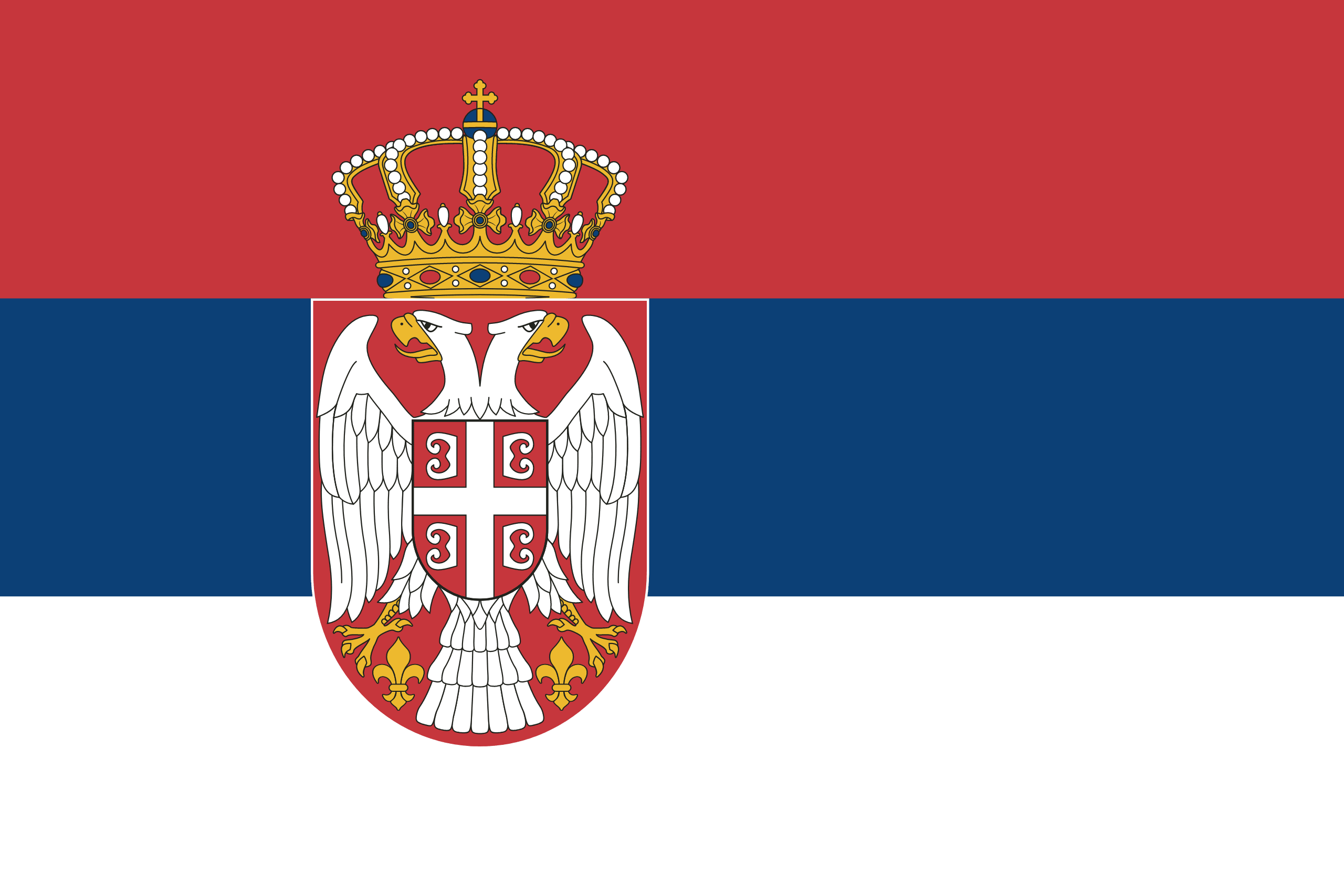 セルビア共和国 flag
