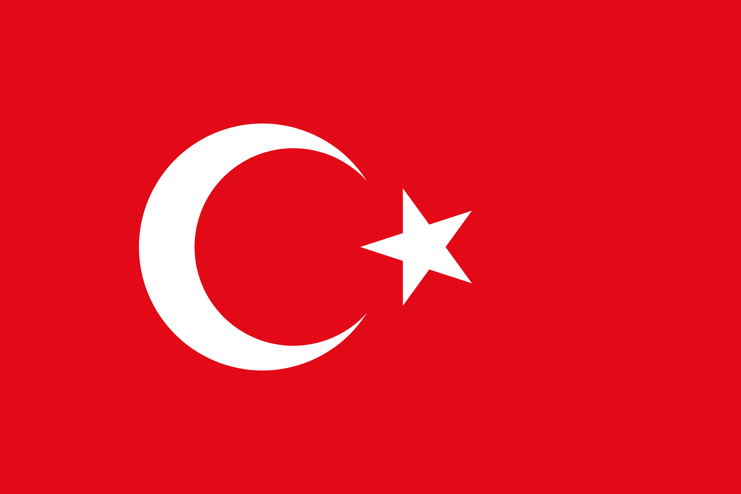 トルコ共和国 flag